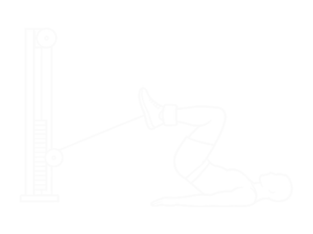Cable Reverse Crunch — End