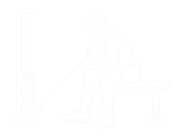 Seated One-Arm Cable Concentration Curl — End