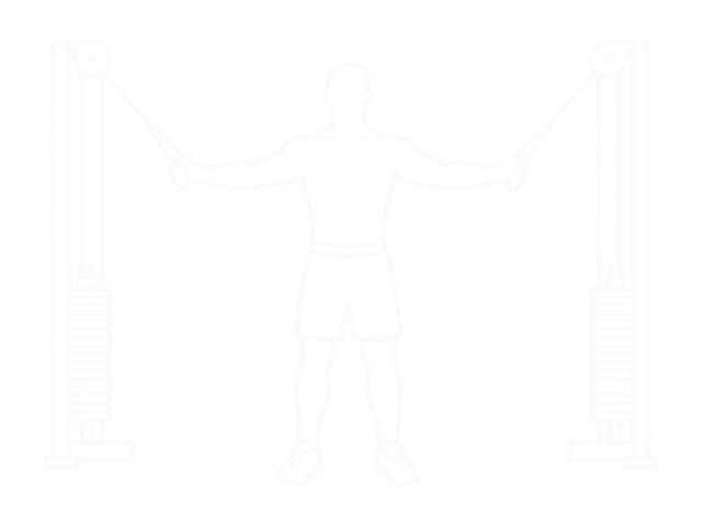 Cable Supine Reverse Fly — Start