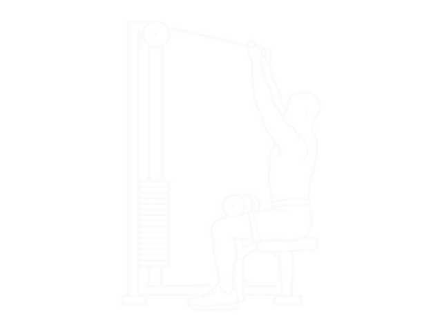 Cable Underhand Pulldown — Start