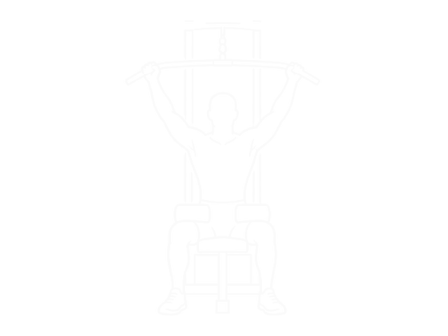 Cable Wide-Grip Rear Pulldown Behind Neck — Start