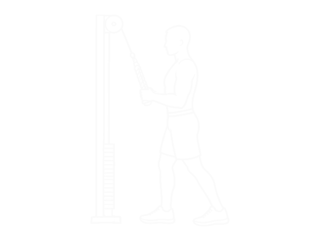 Calf Stretch with Rope — Start