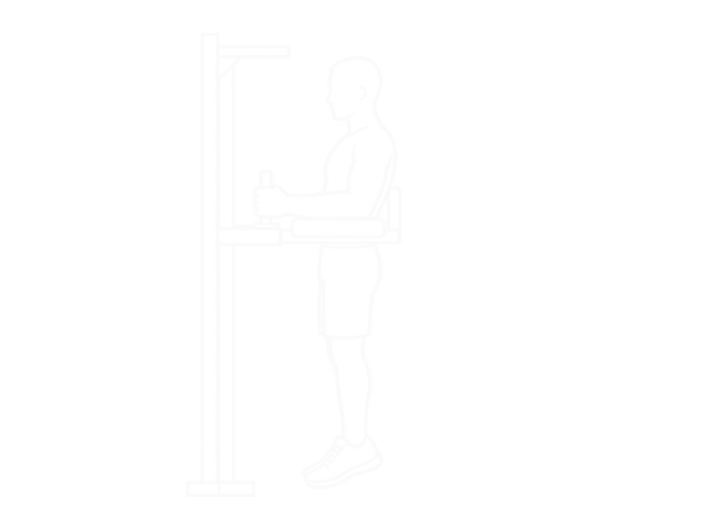 Captains Chair Straight Leg Raise — Start