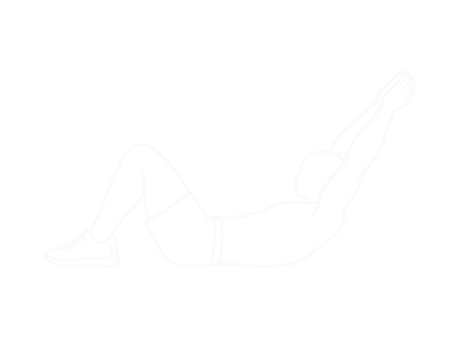 Crunch (Hands Overhead) — End
