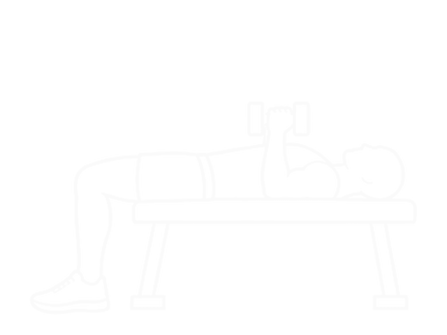 Dumbbell Bench Seated Press — Start