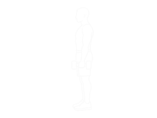 Dumbbell Burpee — Start