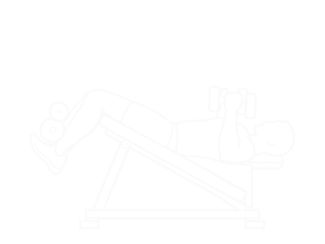 Decline Dumbbell Hammer Press — Start