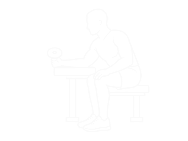 Dumbbell Finger Curls — End