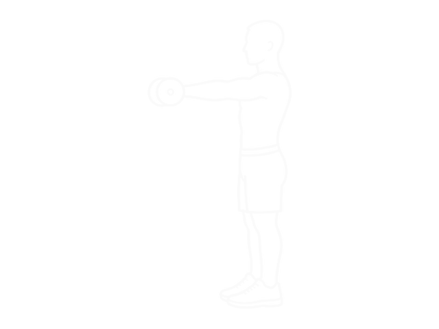 Dumbbell Front Raise (Variation 2) — 끝
