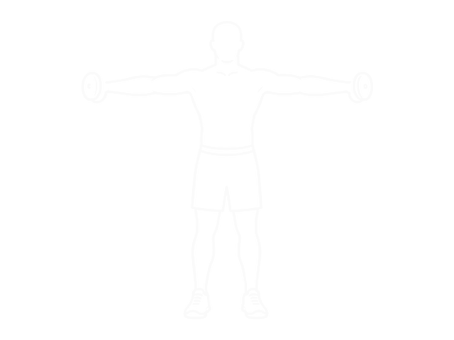 Dumbbell Full Can Lateral Raise — End