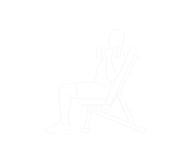 Incline Dumbbell Breeding — Start