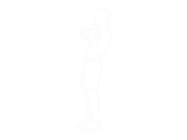 Incline Dumbbell Inner Biceps Curl — End