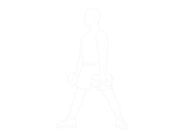 Dumbbell Iron Cross — Start