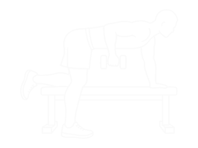Dumbbell Kickback — 시작