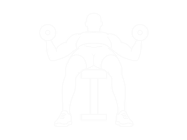 Lying Dumbbell Wide Curl — End