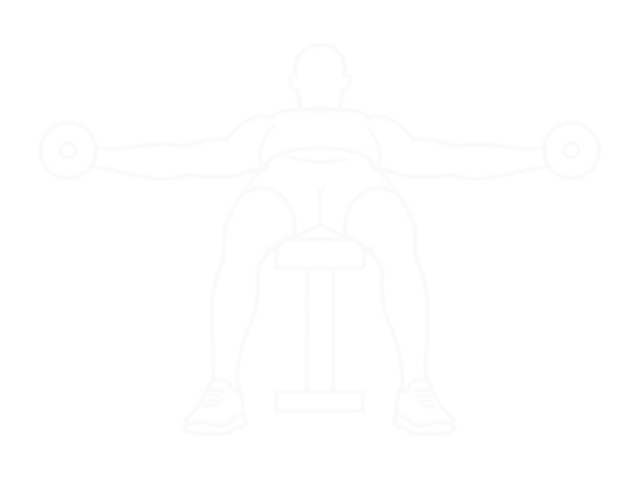 Lying Dumbbell Wide Curl — Start