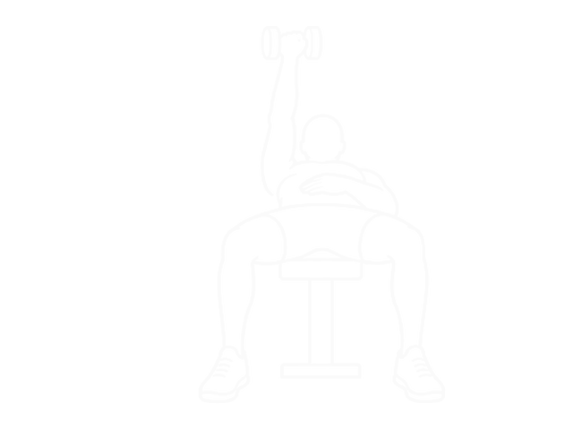 One-Arm Dumbbell Bench Fly — End