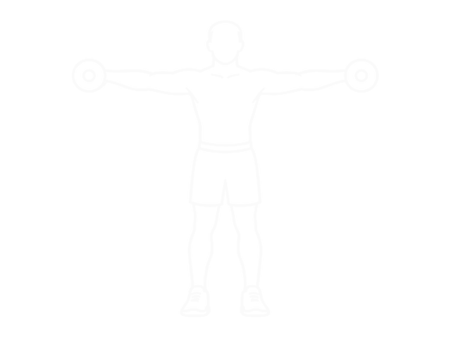 One-Arm Dumbbell Lateral Raise — 끝
