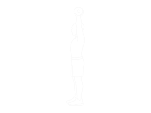 One-Arm Dumbbell Shoulder Press (Variation 2) — 끝
