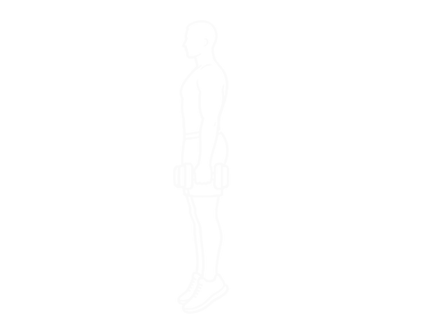 Dumbbell Plyo Squat — End