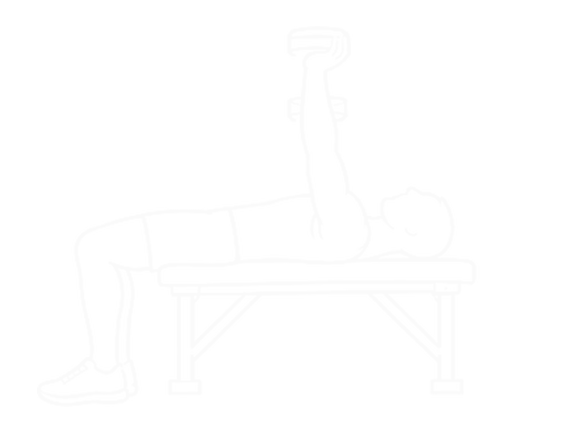 Dumbbell Pullover — Start