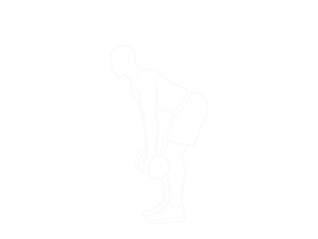 Dumbbell Romanian Deadlift — End
