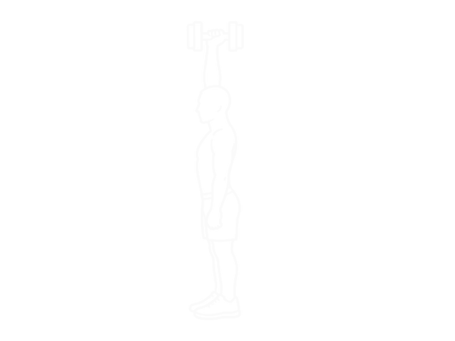 Dumbbell Snatch — End
