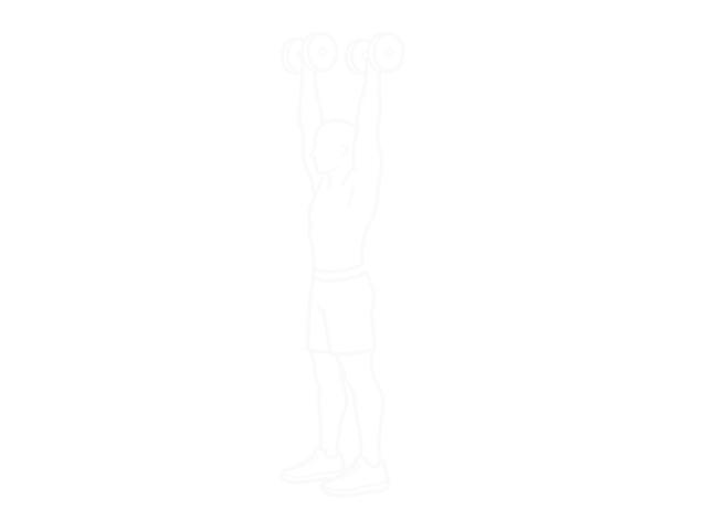 Dumbbell Thruster — End