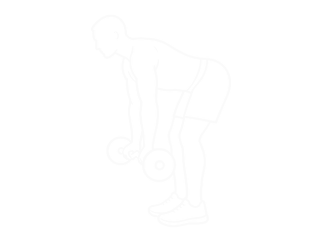 EZ Bar Reverse-Grip Bent Over Row — Start