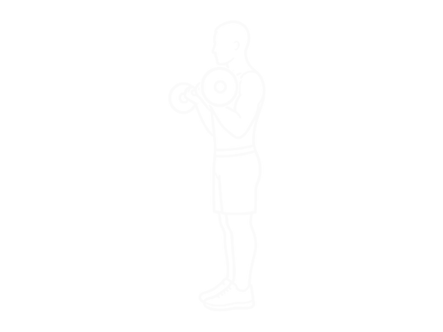 EZ Barbell Close-Grip Preacher Curl — End