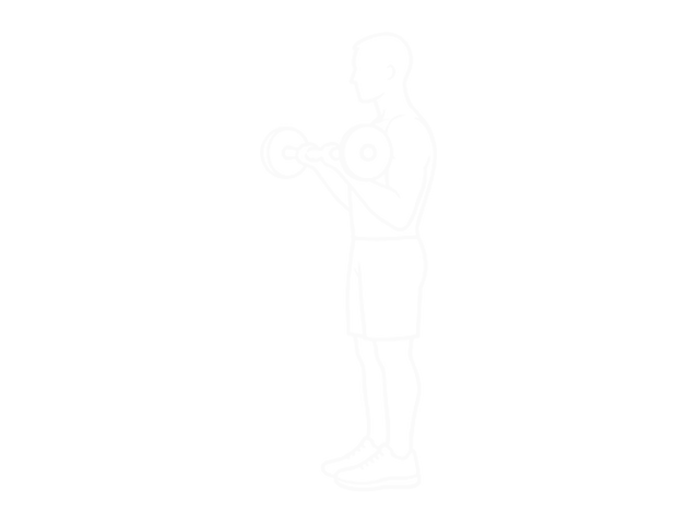 EZ Barbell Reverse-Grip Curl — End