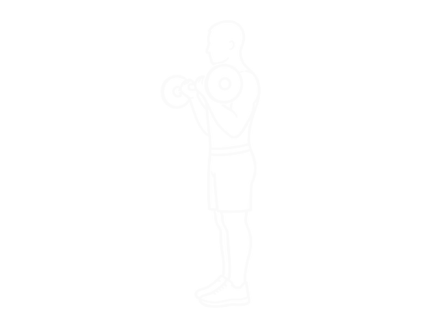 EZ Barbell Reverse-Grip Preacher Curl — End
