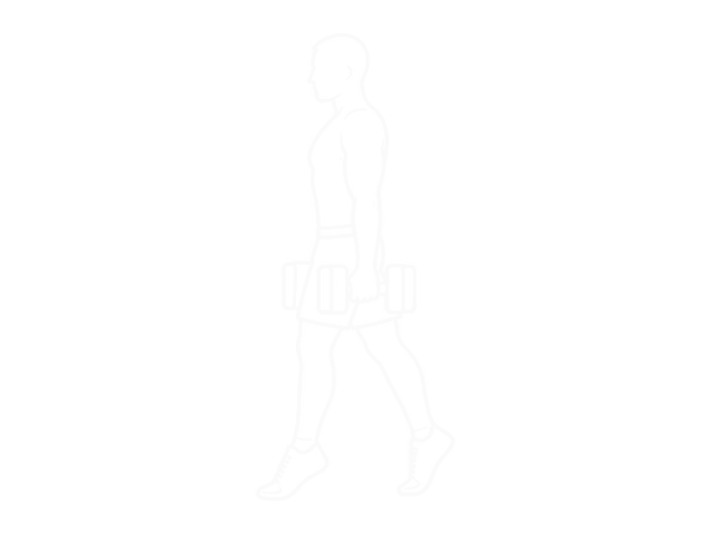 Farmers Walk on Toes — Start