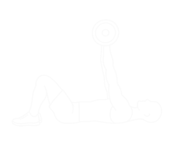 Floor Fly (With Barbell) — Start