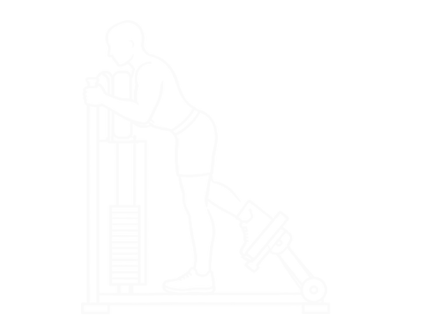 Glute Kickback Machine — Start