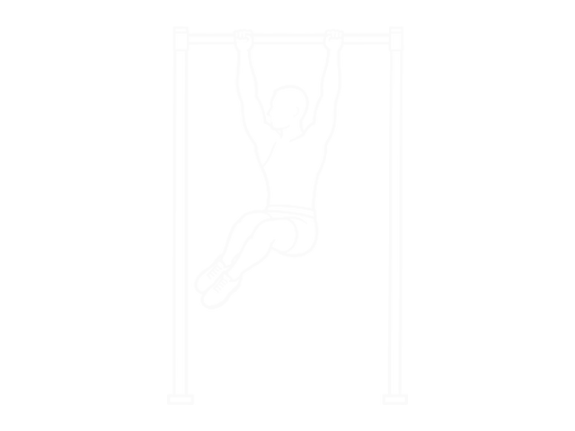 Hanging Oblique Knee Raise — 끝