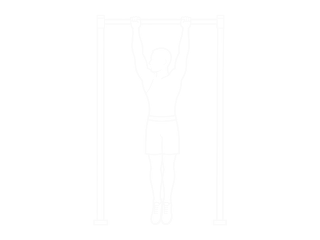 Hanging Oblique Knee Raise — 시작