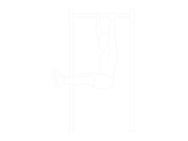 Hanging Straight Leg Hip Raise — 끝