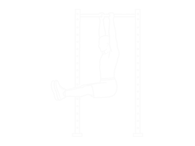 Hanging Straight Leg Raise — End
