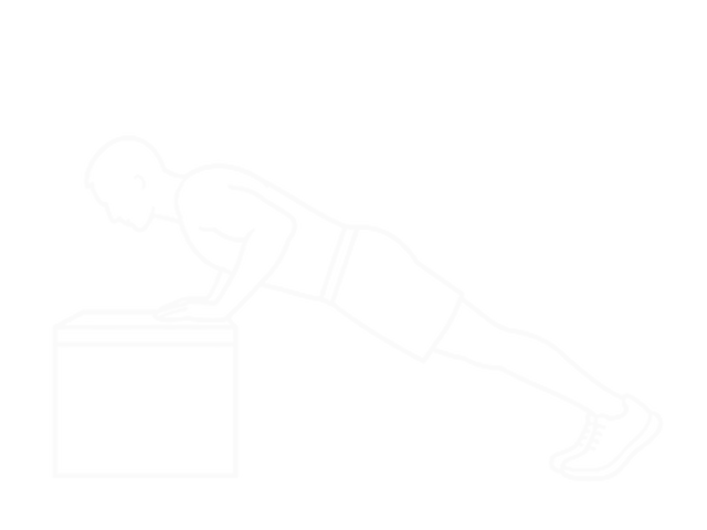 Incline Push-Up (On Box) — End