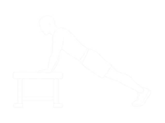 Incline Reverse-Grip Push-Up — 시작