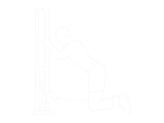 Inverse Leg Curl (On Pull-Up Cable Machine) — End