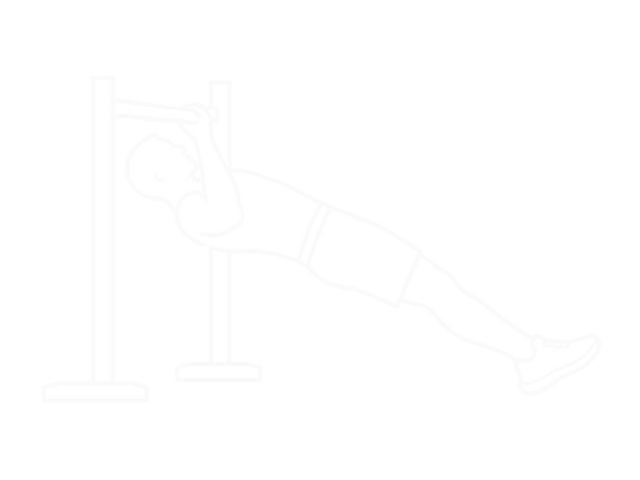 Inverted Row on Bench — End