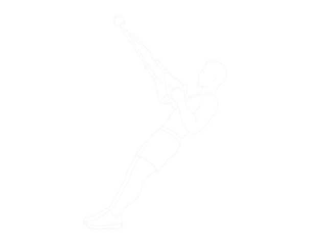 Inverted Row with Straps — End