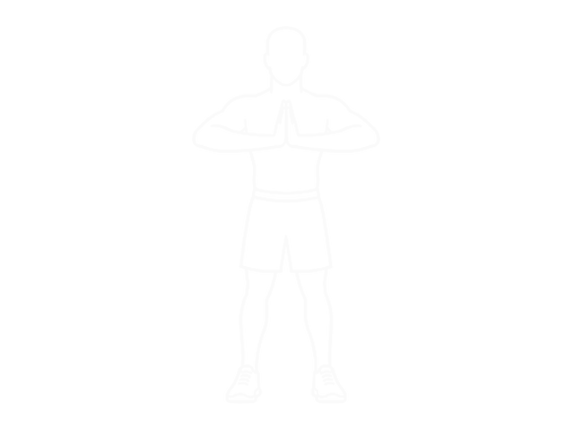 Isometric Chest Squeeze — End