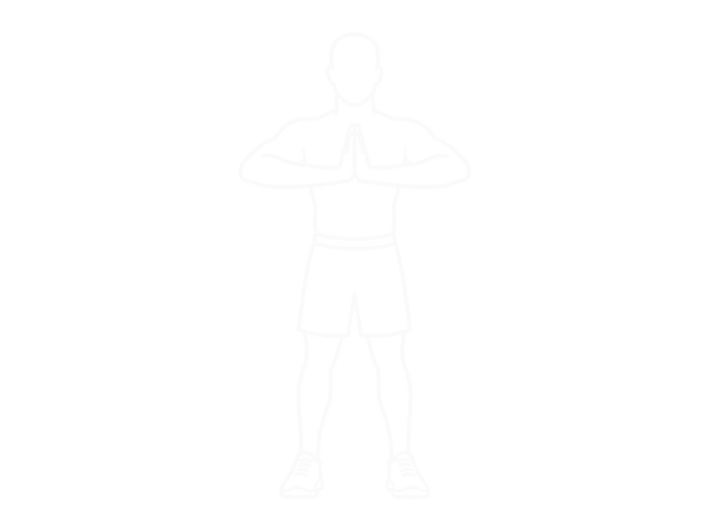 Isometric Chest Squeeze — Start