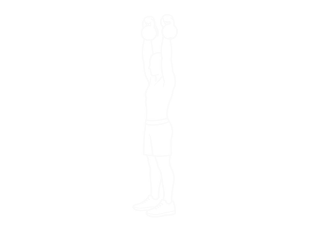 Kettlebell Arnold Press — End
