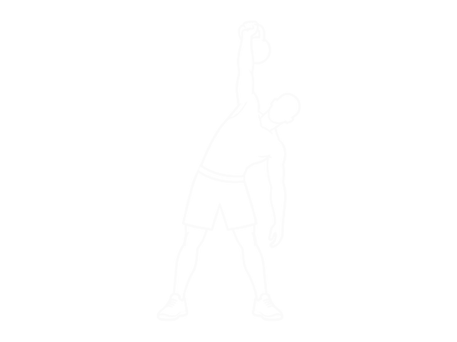 Kettlebell Bent Press — End