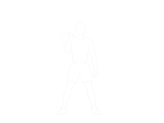 Kettlebell Bent Press — Start