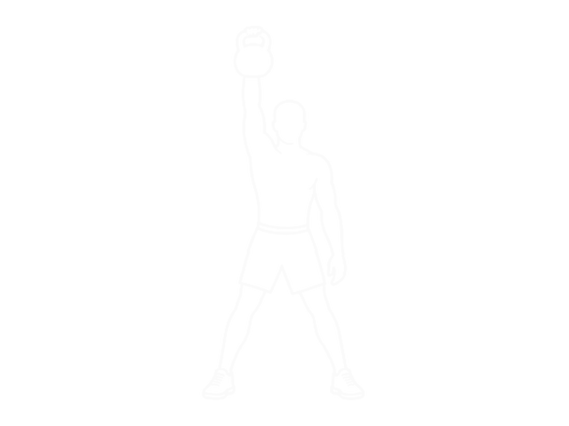 Kettlebell Double Windmill — Start